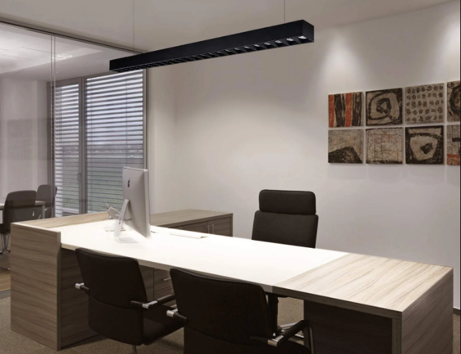 220V 48W LED Linear Lighting Fixture Pure White Diffuser SMD2835 High Brightness