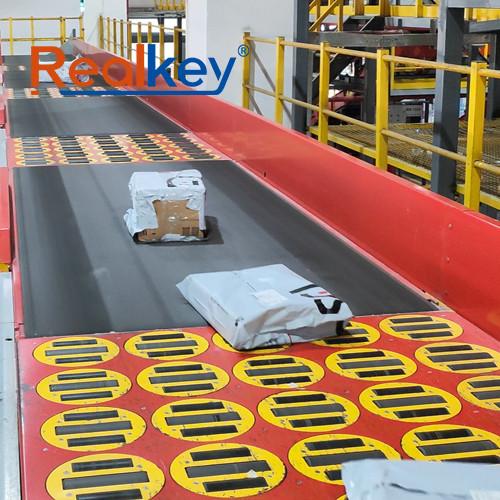 Quick Response Time Speed Automated Parcel Sorting System 6000p/H