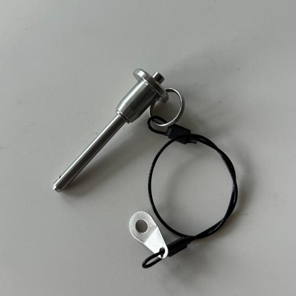 Pin de liberación rápida de acero inoxidable con cerradura de chorro de resorte