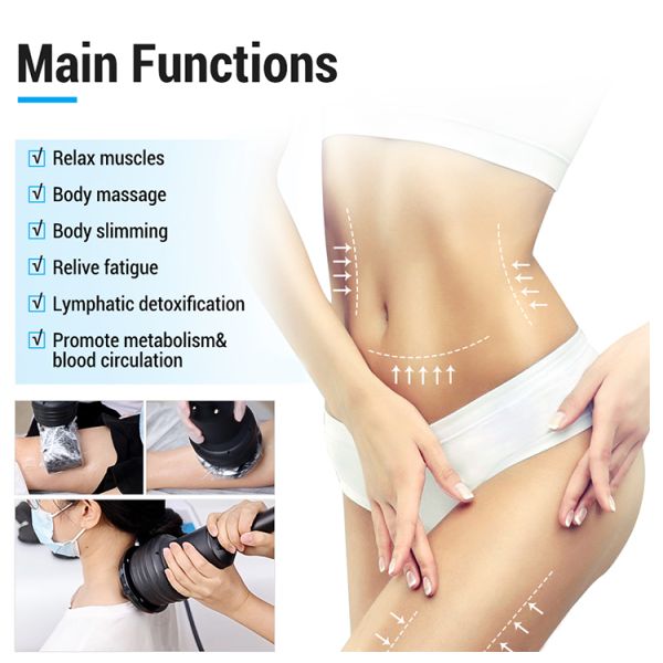 2024 Latest Fatigue Removal G5 Pain Relieve Muscle Relax Body Slimming Massager Machine JF624L