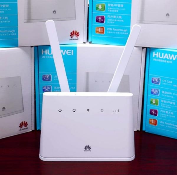 Routeur sans fil Huawei B310As-852 4G CPE déverrouillé Routeur sans fil avec fente pour carte SIM Plus 2* Antenne externe pour Huawei B310