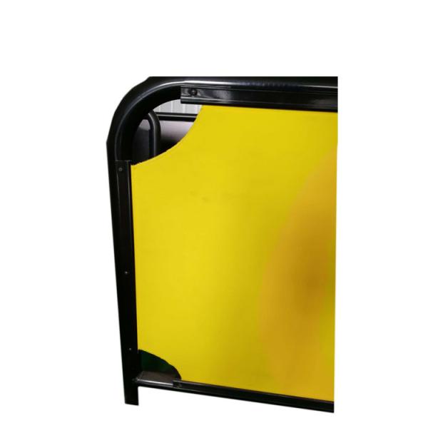 Custom Printed Cafe Wind Barriers , Restaurant Outdoor Barriers Easy Installation