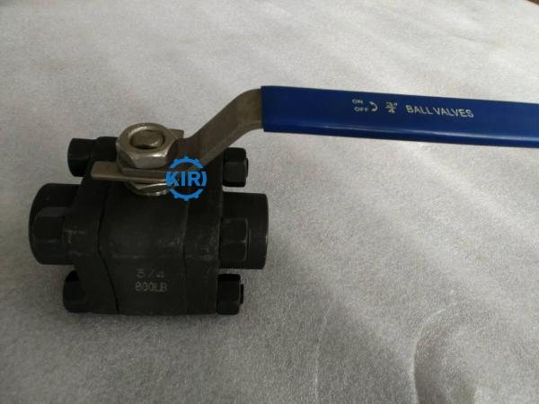 3PC Construction Class 800 Ball Valve 150LB - 2500LB Pressure Rating Range