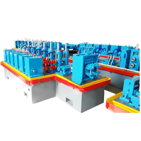 Rectangular Steel Tube Mill Automatic Galvanized Steel Pipe Making Machine