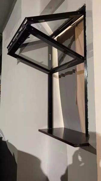 Alloy Household Aluminum Window Black Modern Aluminium Window Design Aluminium Bifolding Window