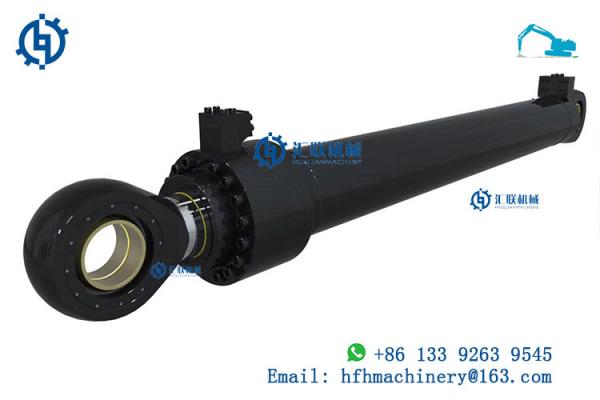 Máquina escavadora alaranjada Arm Cylinder, esteira rolante Digger Hydraulic Jack Ram de Daewoo Doosan
