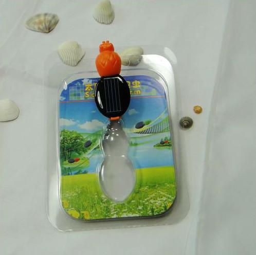 Orange Solar Energy Toys Solar Worm Toys For Children OEM/ODM