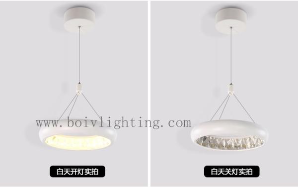 BV2075-1 A White Simple LED Lap For Pendant Lightings  And Handelier  10W