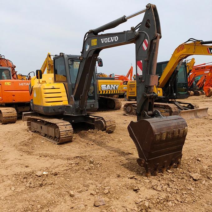 0.37м3 Подержанный экскаватор EC60 Вторая рука Volvo EC60 Экскаваторы Кавальная машина