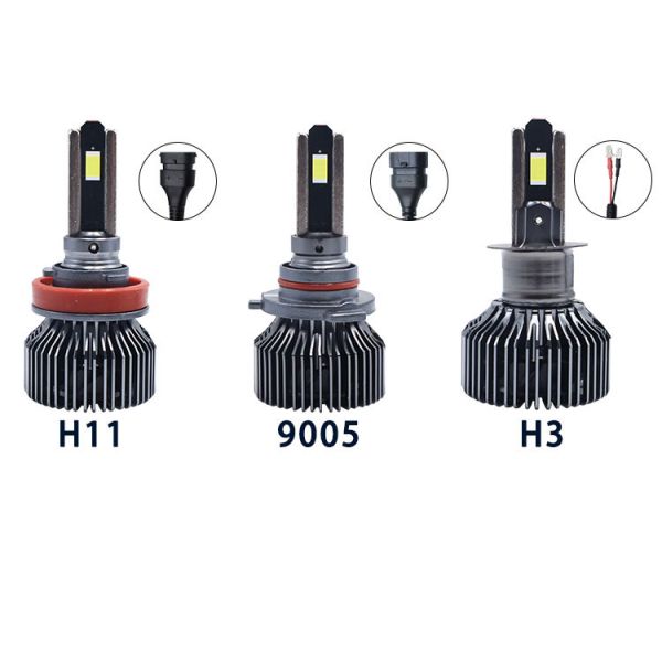 High Performance 200W Led Headlight 12000Lm Brightness Led Headlights 9005 Car Led Headlight