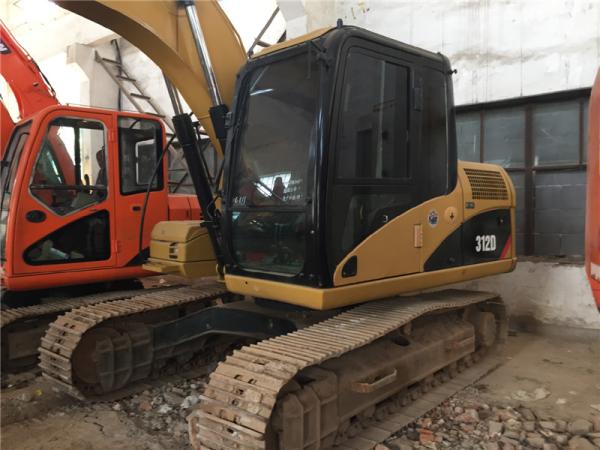 12T weight Used Crawler Excavator Caterpillar 312D C4.2 engine with Original Paint