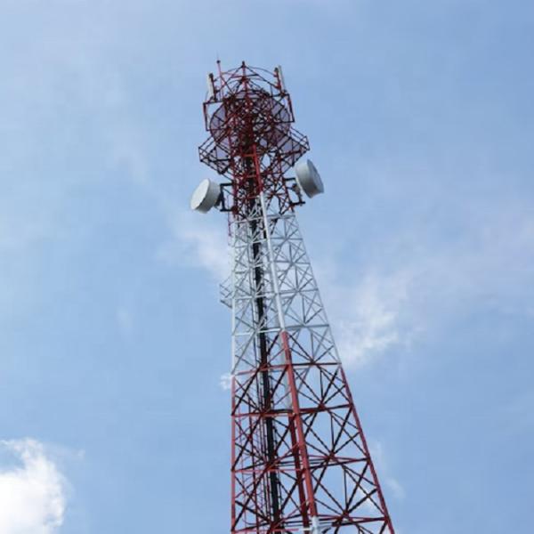 30m Gsm Cellular Telecommunication Antenna  Tower