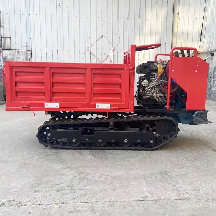 4 тонны садовничают сброс Crawler Dumper 3Ton тележки Dumper следа гидравлический небольшой