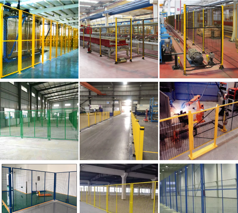 Galvanized Welded Warehouse Security Fence 2000mm High