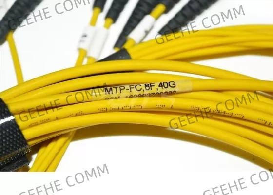 8 FC aux câbles à plusieurs modes de fonctionnement d'évasion de MTP 125um MPO