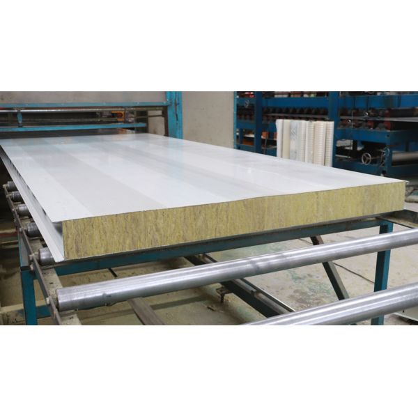 Wholesale Price Sound Absorption Rock Wool Sandwich Panel Insulated Sandwich Panels