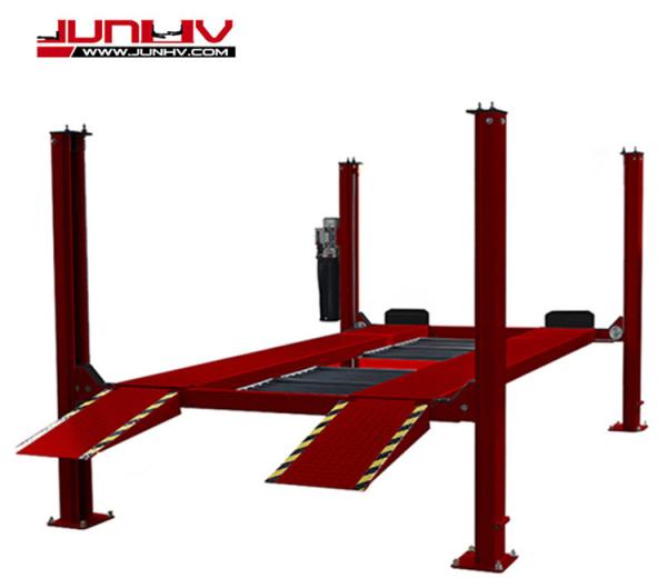 CE certificated  Four Post Vehicle Lift High Adaper With Runway Width 475mm