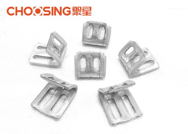 Plastic Covered EK Spring Clip Galvanization Surface Decreasing Noise During Fixing