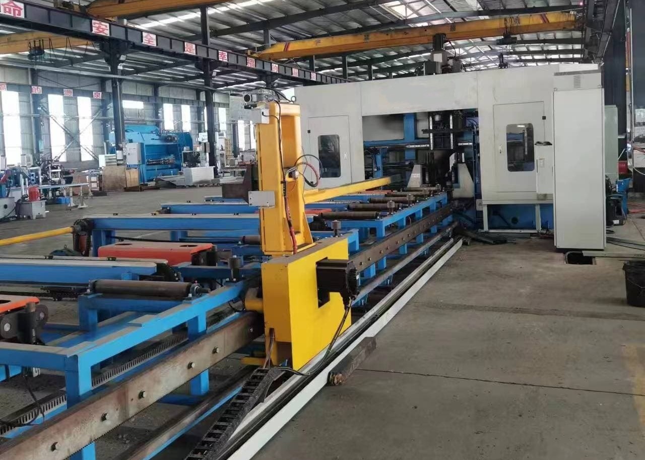 Smart CNC H Beam Drilling Machine With Automatic CAD Programming System