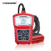 KW309 OBDII EOBD PODE ferramenta da varredura para 12 línguas do veículo de diesel 7 da gasolina fáceis de operar