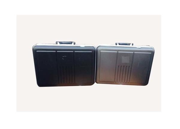 3 Piece Hard Shell Business Briefcase Bag , Business Travel Briefcase With Black Iron Frame