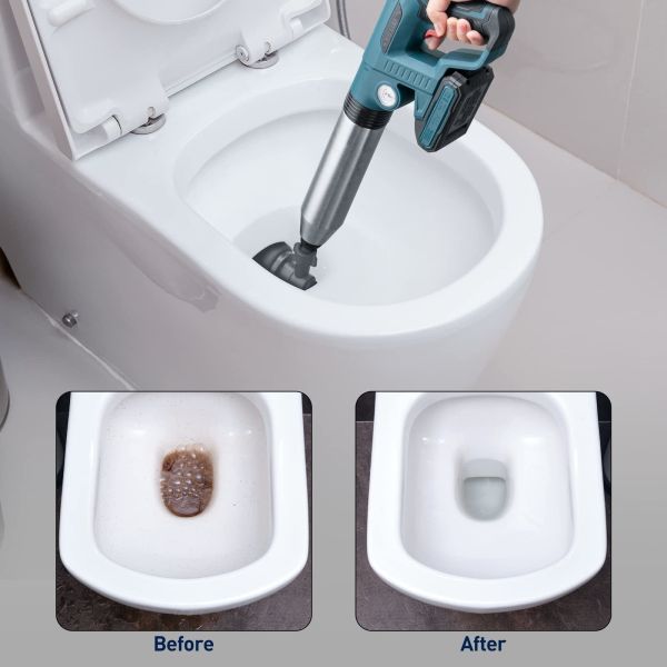 Unblock Sewage in a Flash with Our Electric Air Plunger Stocked and Accepting OEM/ODM