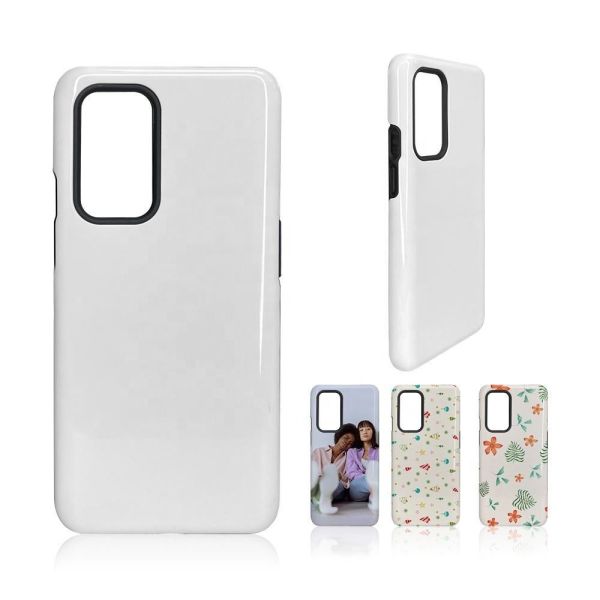 3D Coated Sublimation Double Layer Phone Case For One Plus 9 Mobile Covers