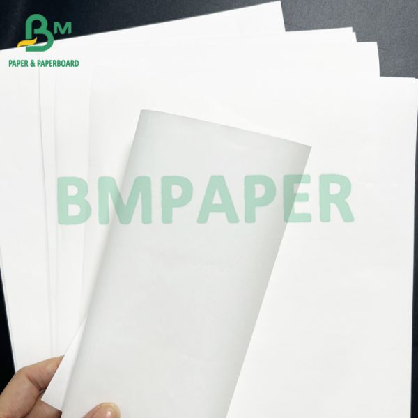 100gm Papyrus alimentaire kraft blanc écologique et sécuritaire pour les noix Emballage en rouleau 1100mm