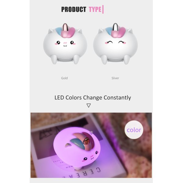 Babies 8pcs LED Night Light For Sleeping 3000K-20000K CCT