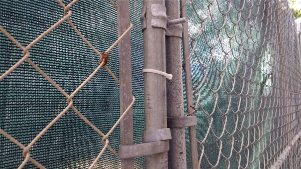 chain link temporary construction fence panels 6FT X 10F Mesh 2 3/8  x 2 3/8 ( 60mm x 60mm ) x 12 gauge wire