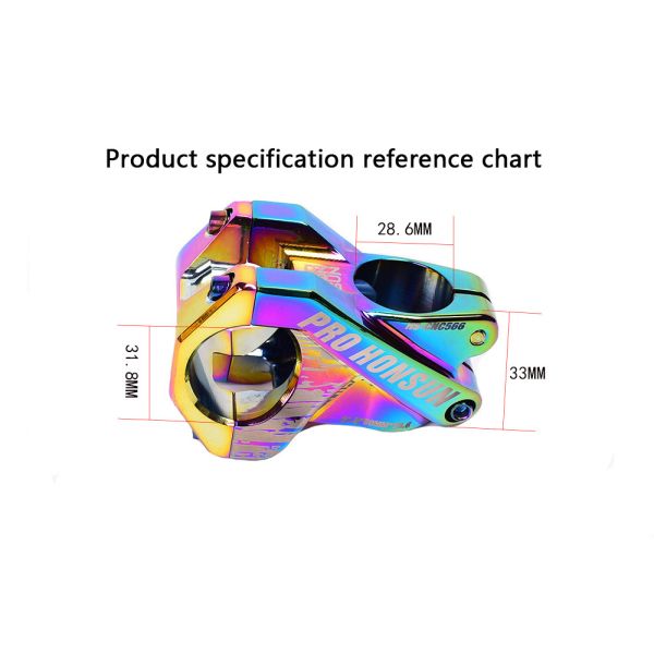 Customized Color Bicycle Stem Riser 360 Degree Rotation for Road and Mountain Bikes