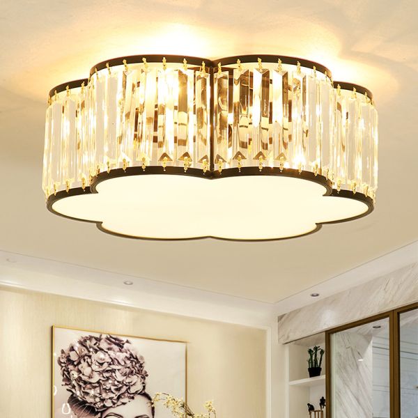 Modern Fashion Designer Black Gold Led Ceiling Art Deco Suspended Chandelier(WH-CA-97)