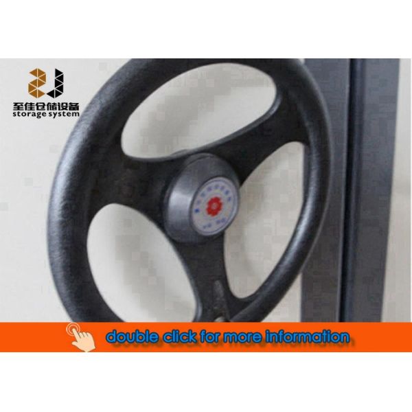 Armários de arquivos móveis convencionais Sistema de prateleiras 6 camadas Sistemas móveis de prateleiras