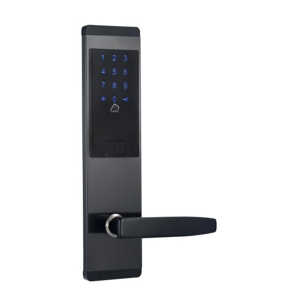 Stainless Steel RFID Hotel Locks with Fast Starting Time (<1 second) and High Guest Card Capacity (200) for Keyless Entry System