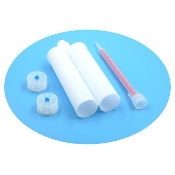 400ml 1:1 Cartridge Tube AB Dual Glue Cartridge Two Component Dispenser Tube with Mixing Tube Mixing Syringe