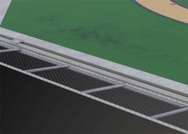 1.2mm Diamond Shape Wire Mesh Ferruled , 2.0mm Anti Climb Fence Panels Cycle Use
