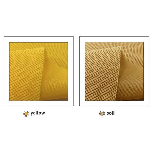 100% Polyester Thick Sandwich Mesh Fabric Recyclable 3D Mesh Textile for Home Furnishings