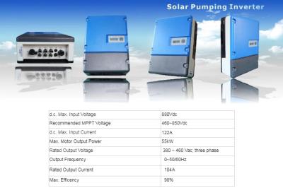JNTECH 45kW Solar Pump Irrigation System With Three Phase DC To AC Inverter