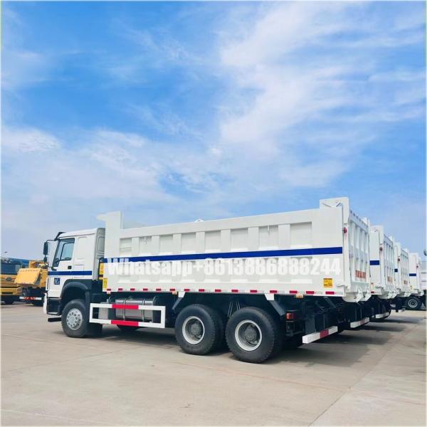 Blanc 6*4 HOWO 371 Chevaux 5,6 m