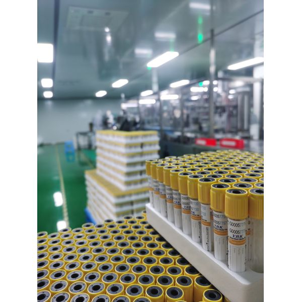Blood Sample Collection Tube 0.25-10ml Yellow Seperation Gel Tube