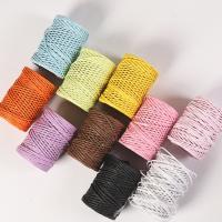 Fios de ferro 2 mm Cordo de papel Eco DIY Cordo de papel torcido biodegradável