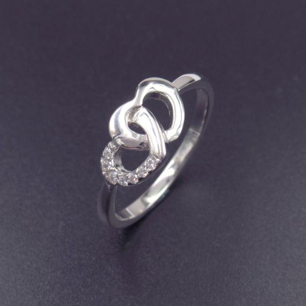 Красивая серебряная форма завода кольца жемчуга/персонализировала обручальные кольца жемчуга