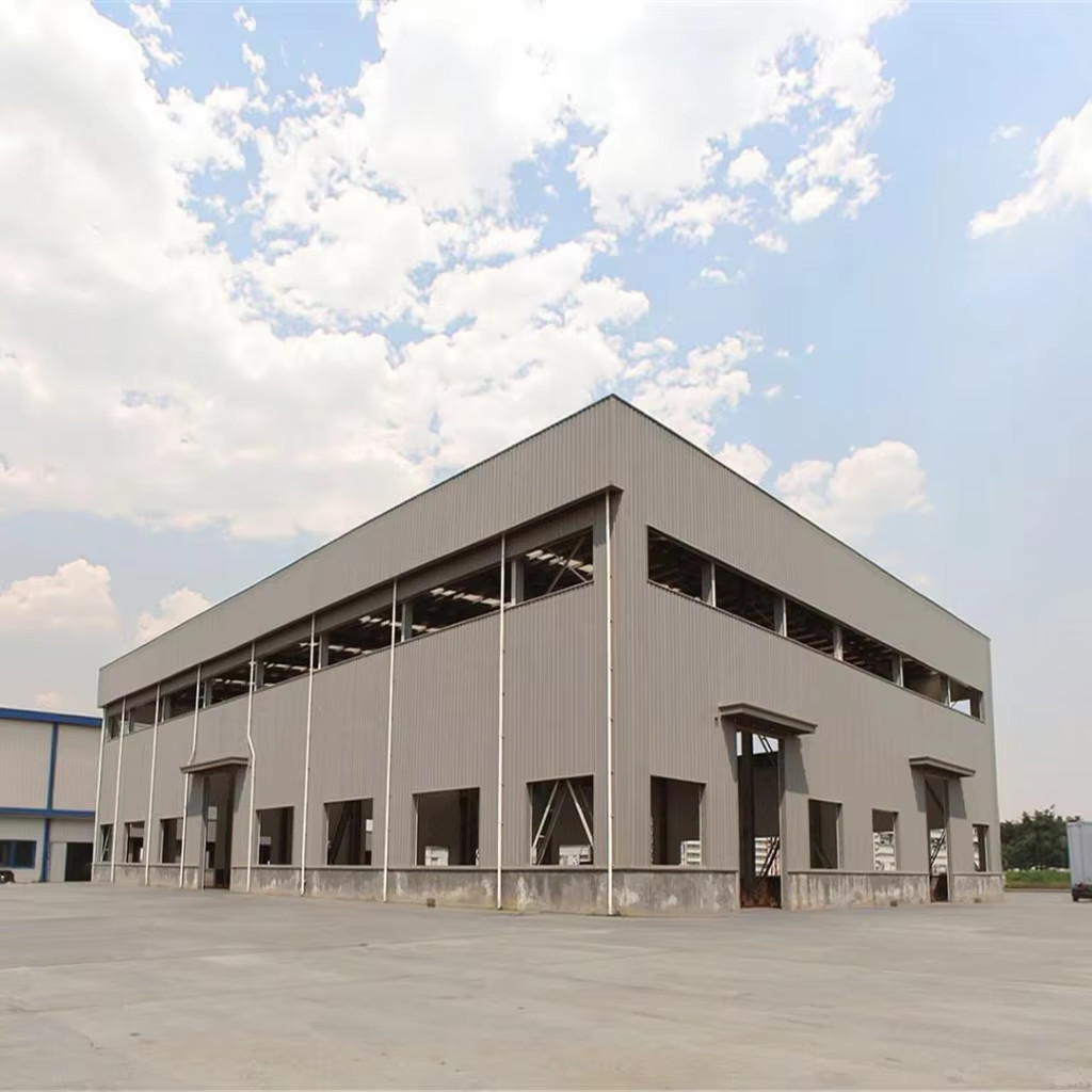 Customized Size Steel Frame Building Workshop Contemporary Multi Story Steel Building