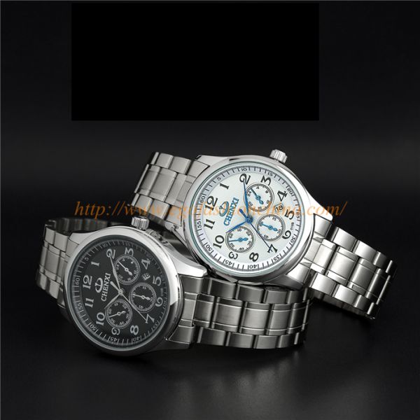 D010B Fashion Jewelry Watch Wholesale Retail DHL PayPal Stainless Steel Quartz Watch Man