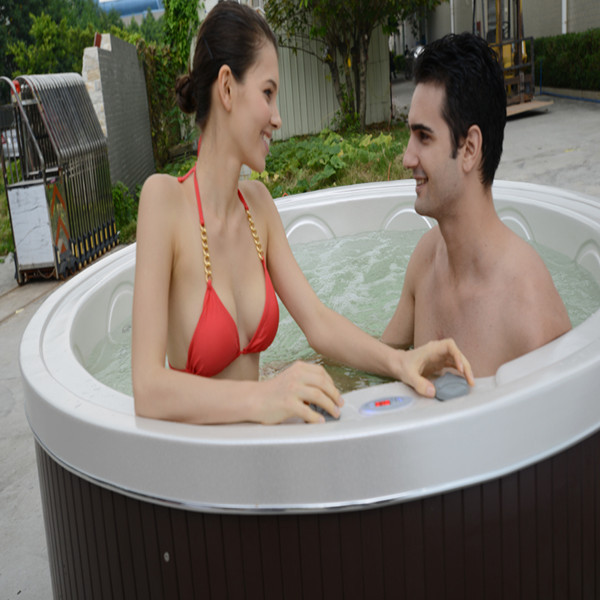 European style portable acrylic shell balboa control massage outdoor hydrotherapy spa