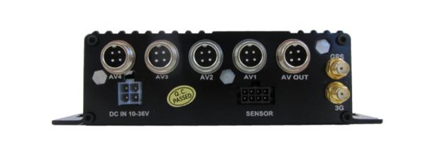 Gravador de veículos de CCTV 4G GPS WIFI MDVR 4CH 1080P SD Card Mini Size Gravador de vídeo de carro DVR móvel