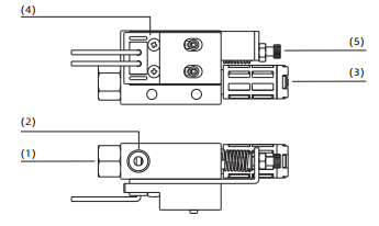 ACV Series Vacuum Generator with 5.0 Pressure 7NL/min Max Vacuum Flow and 13 NL/min Air Consumption