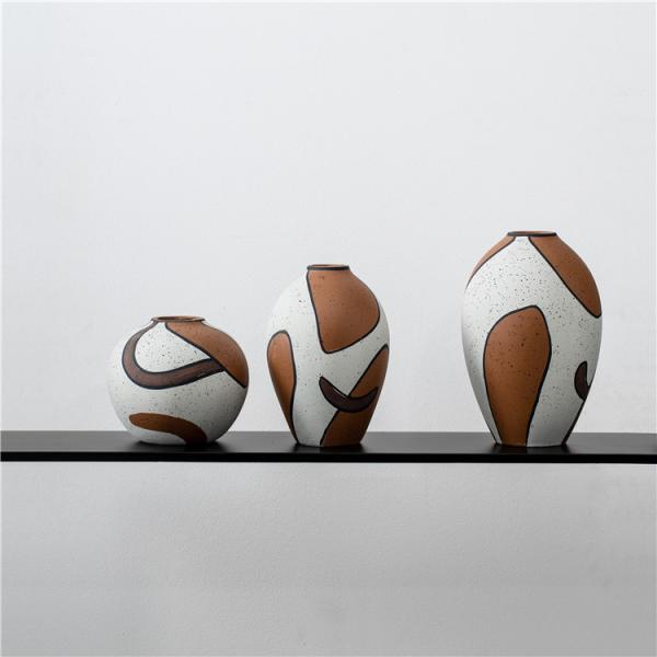 TENGZHENDA wholesale luxury modern flower vase art desktop ornament home decor ceramic vases