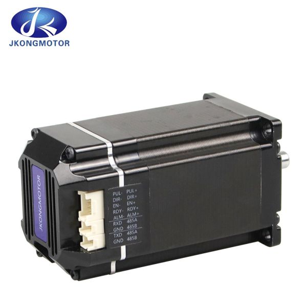 Jkongmotor Nema 17 23 24 34 0.48N.m 0.72N.m 2000RPM CANOPEN Bus Control 24V 48V DC Brushless Integrated Stepper Step Motor And Driver For Medical
