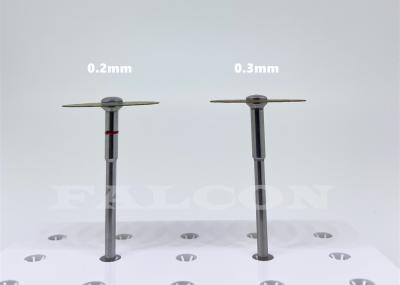 Round Dental Diamond Discs 8000 Rpm 0.3mm Thickness 22mm Cutting Disc